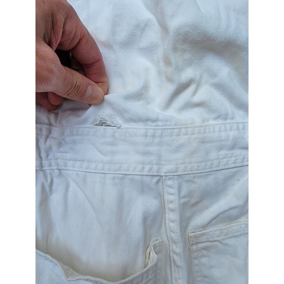 Vintage Sledge’s WHITE Coveralls Workwear 1950 Sanforized 60s Railroad TALON ZIP - Picture 16 of 16